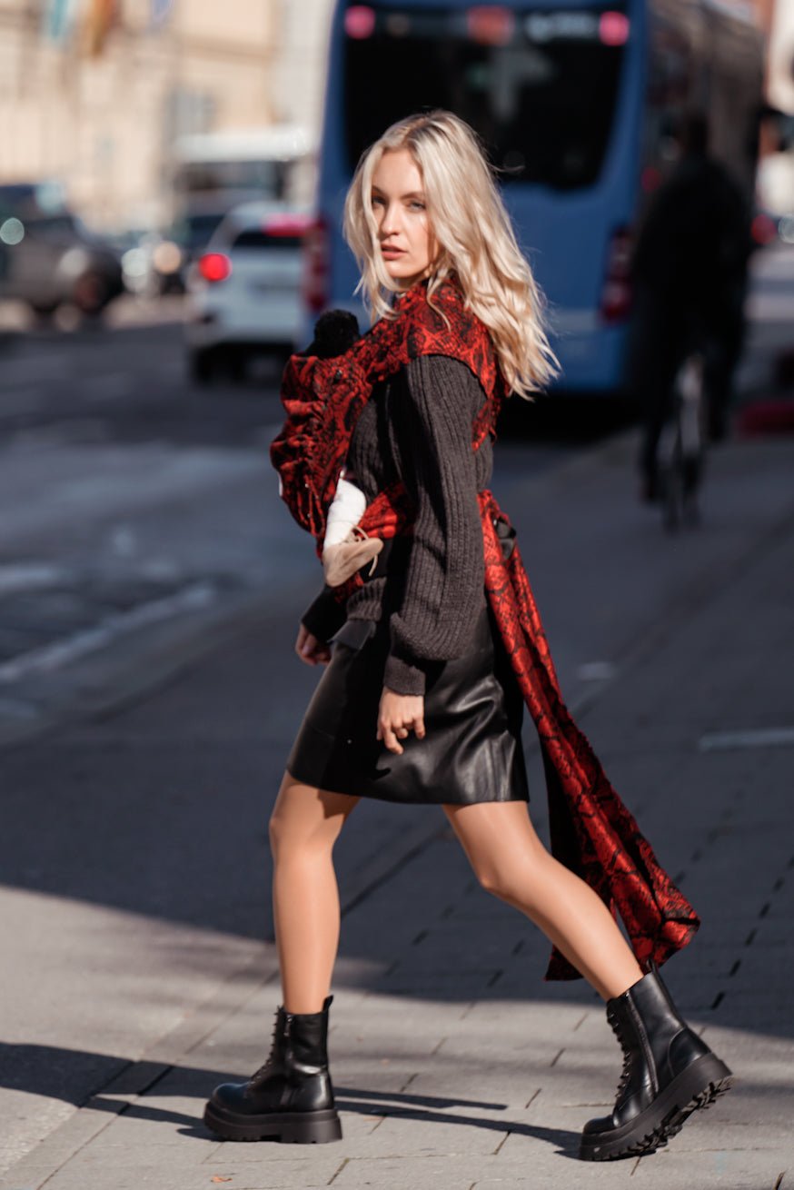 πορτ μπεμπέ WrapStar Φίδι Βαλεντίνο - KOKADI