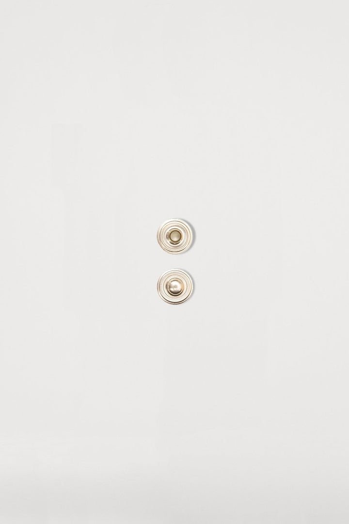 Πιέστε το κουμπί αρσενικό ασημί (νέο) - KOKADI