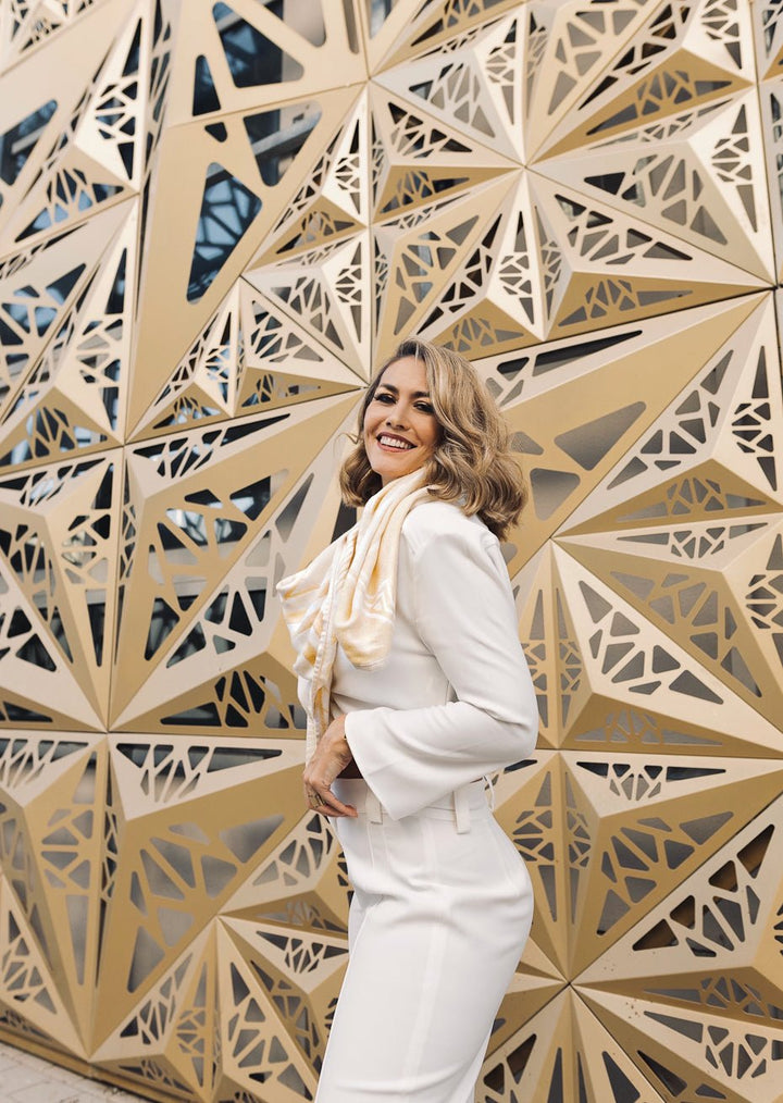 Πετσέτα αγκαλιάς «Goldschatz» από Fiona Erdmann - KOKADI
