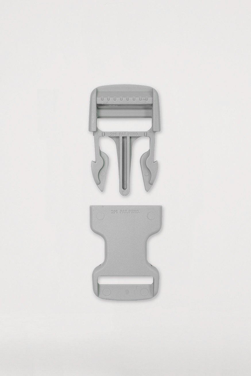 Πόρπη 25mm SilverLine ματ - KOKADI