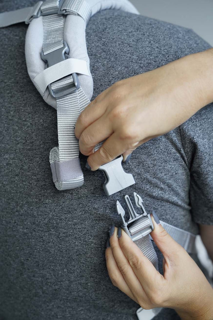 Πόρπη επέκτασης ιμάντα ώμου Silverline γυαλιστερή - KOKADI