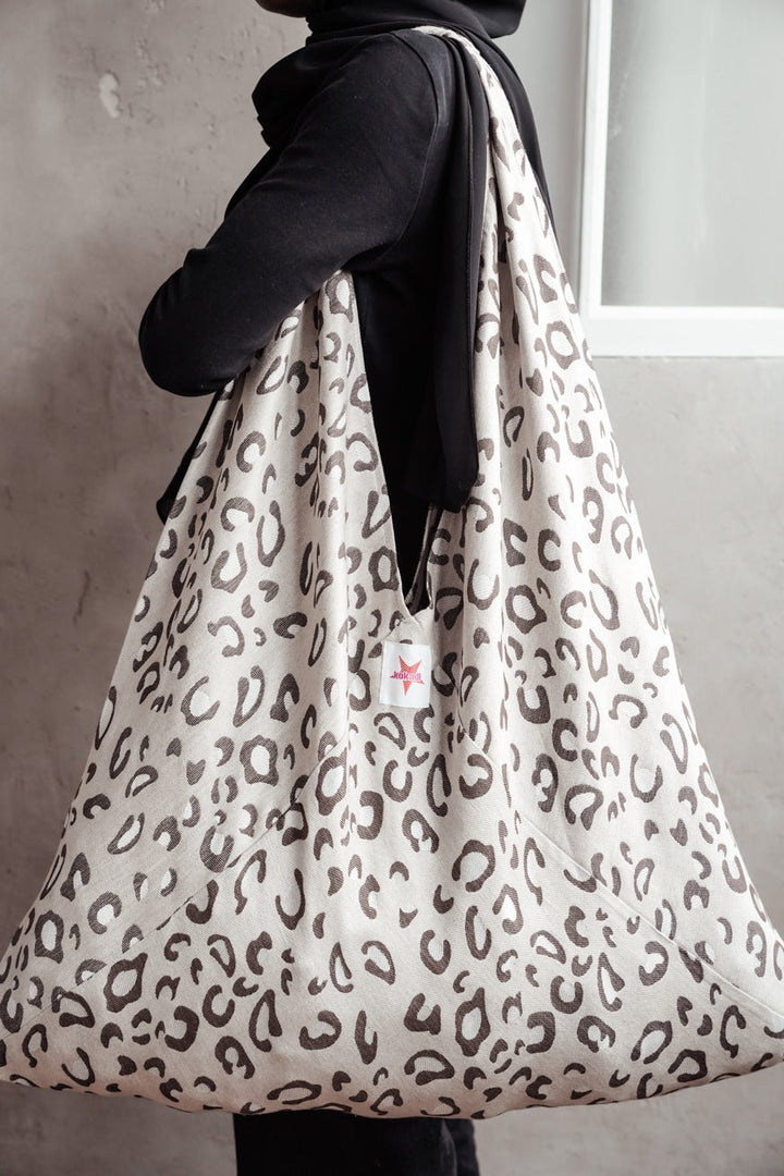 XXL Shopper Λευκά είδη Safari Maomi - KOKADI