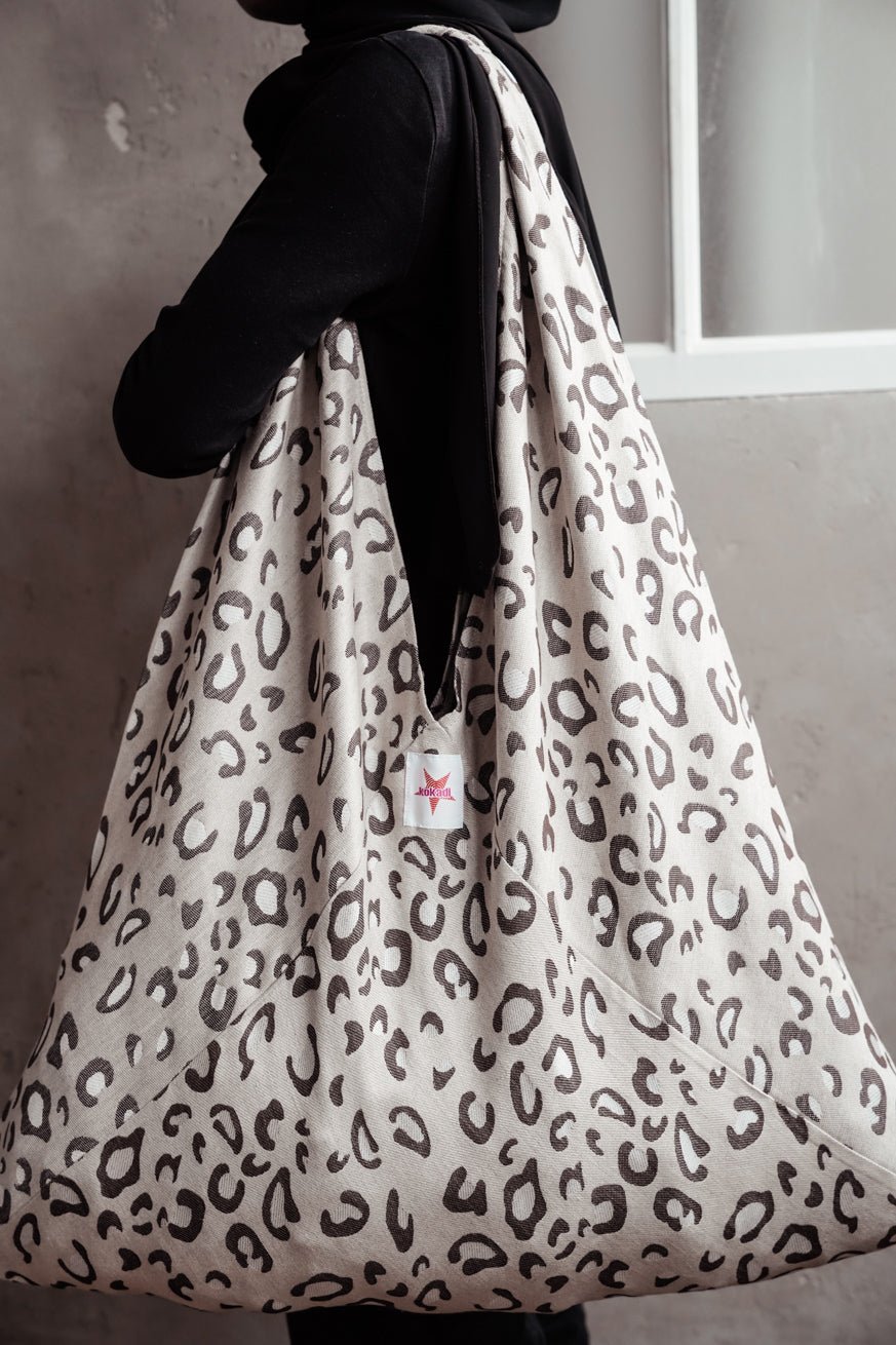XXL Shopper Λευκά είδη Safari Maomi - KOKADI