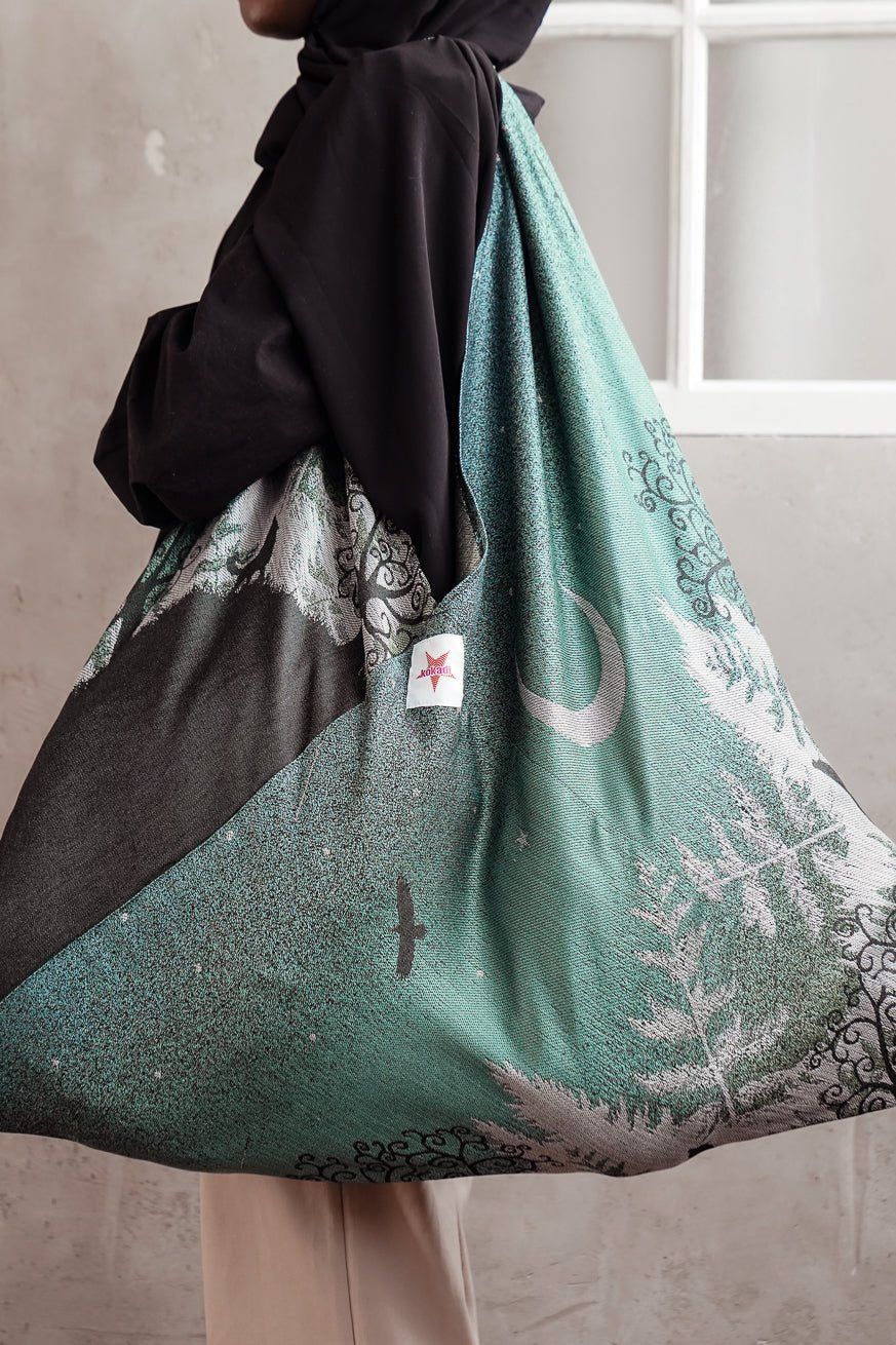 XXL Shopper Wald der Wölfe Finn - KOKADI